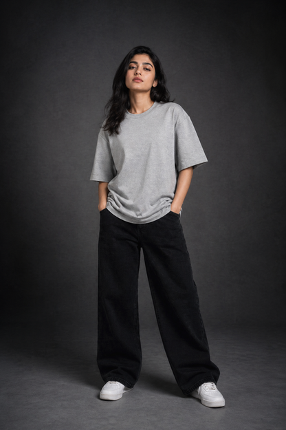 Plain Unisex Oversized Tee | The Fifth Thread