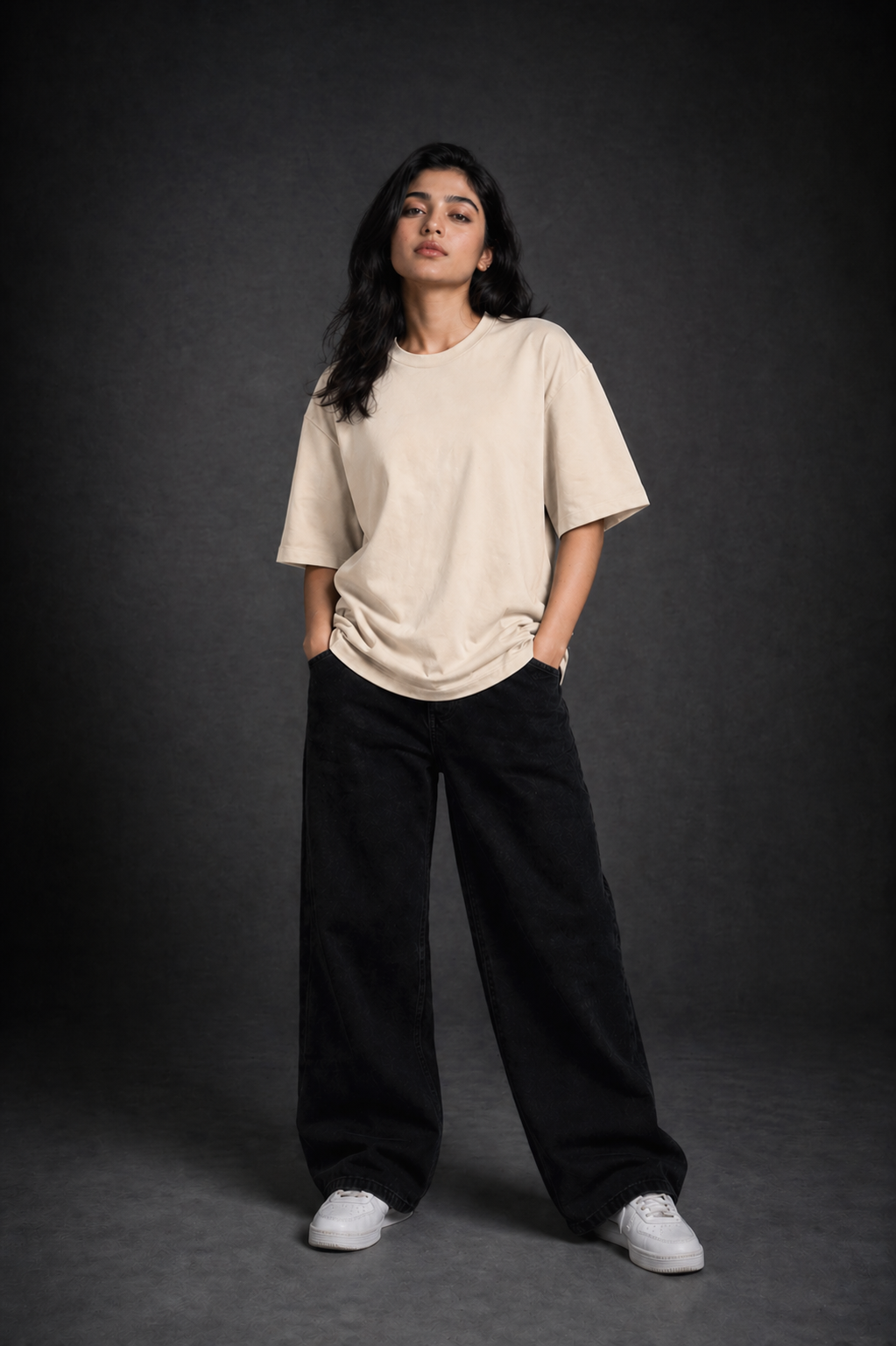 Plain Unisex Oversized Tee | The Fifth Thread