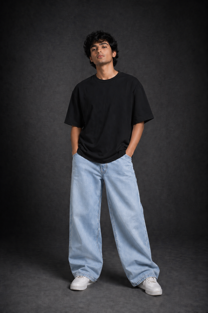 Plain Unisex Oversized Tee | The Fifth Thread