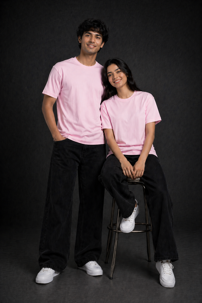 Plain Unisex Round Neck T-shirt | The Fifth Thread