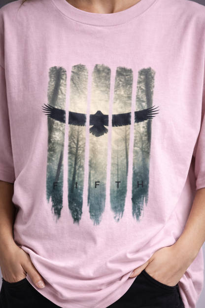 Break The Fifth Oversized Graphic Tee | The Fifth Thread