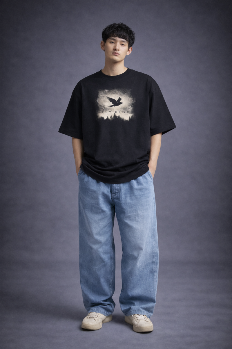 Fifth Horizon Unisex Oversized Tee