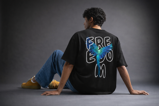 Freedom Unisex Oversized  Tee