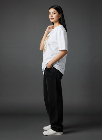 Fifth Manuscript Oversized Graphic Tee | The Fifth Thread