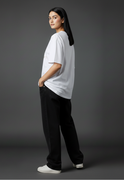 Fifth Manuscript Oversized Graphic Tee | The Fifth Thread