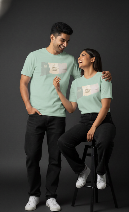 Connectivity Round Neck Graphic Tee | The Fifth Thread