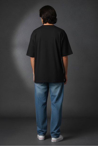 Trinetra Energy Spiritual Oversized Tee | The Fifth Thread