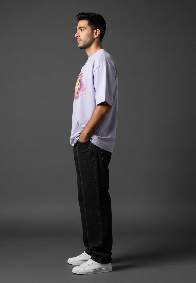 Shiva Spiritual Oversized Graphic Tee | The Fifth Thread