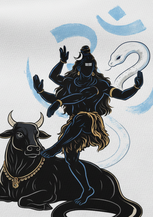 Om Unisex Oversized Tee