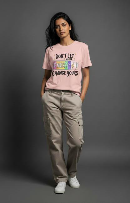 Power Unisex Round Neck Graphic Tee | The Fifth Thread