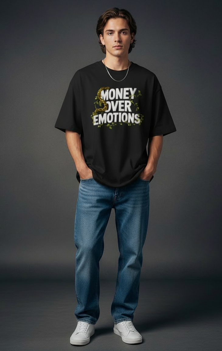 Emotion Unisex Oversized  Tee