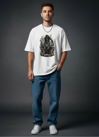 Ashbound Silence Anime Oversized Tee | The Fifth Thread