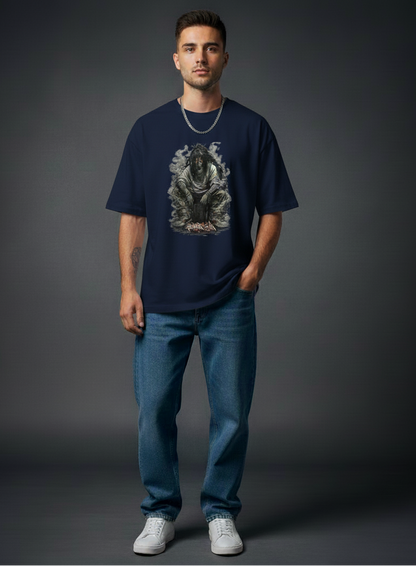 Ashbound Silence Anime Oversized Tee | The Fifth Thread
