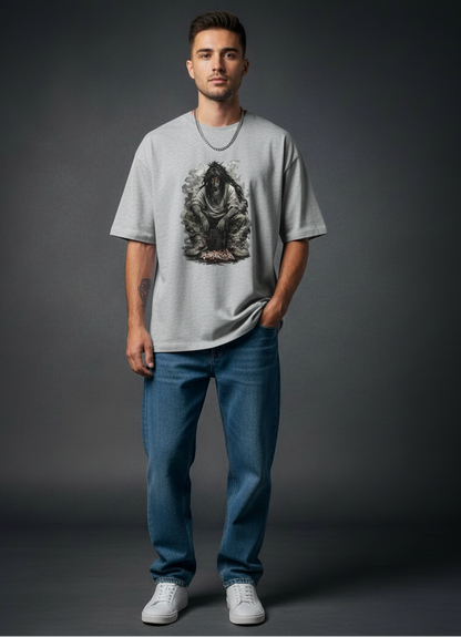 Ashbound Silence Anime Oversized Tee | The Fifth Thread
