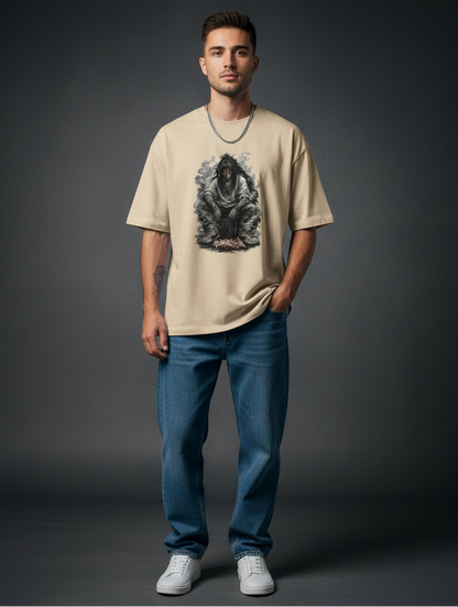Ashbound Silence Anime Oversized Tee | The Fifth Thread