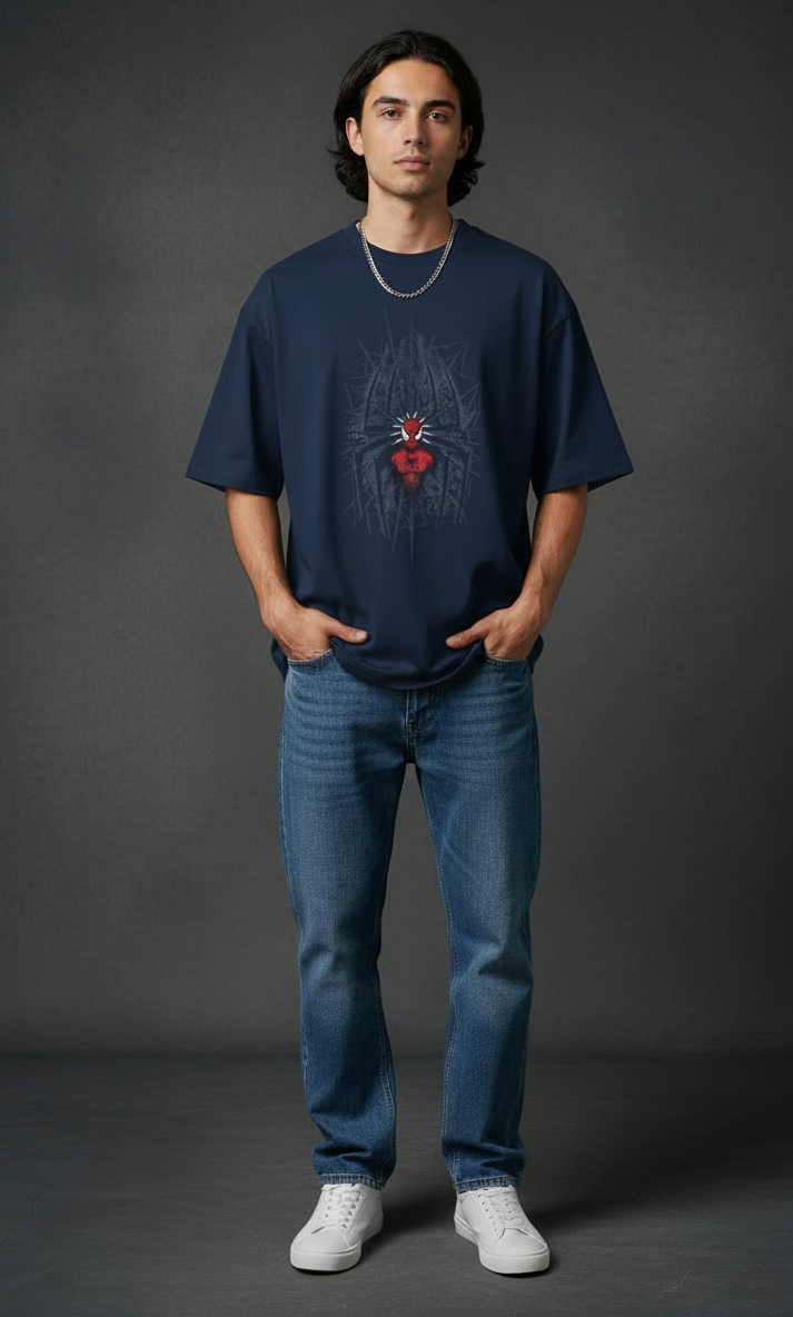 Spiderman Oversized Graphic Tee | The Fifth Thread