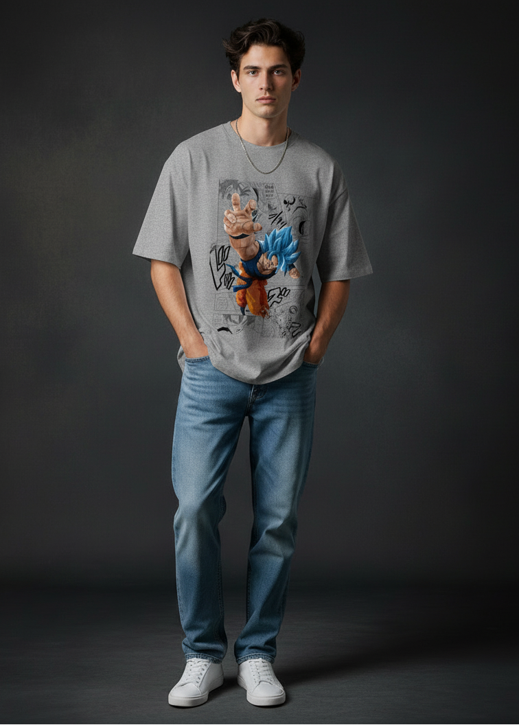 Dragon Ball Oversized Anime Tee | The Fifth Thread