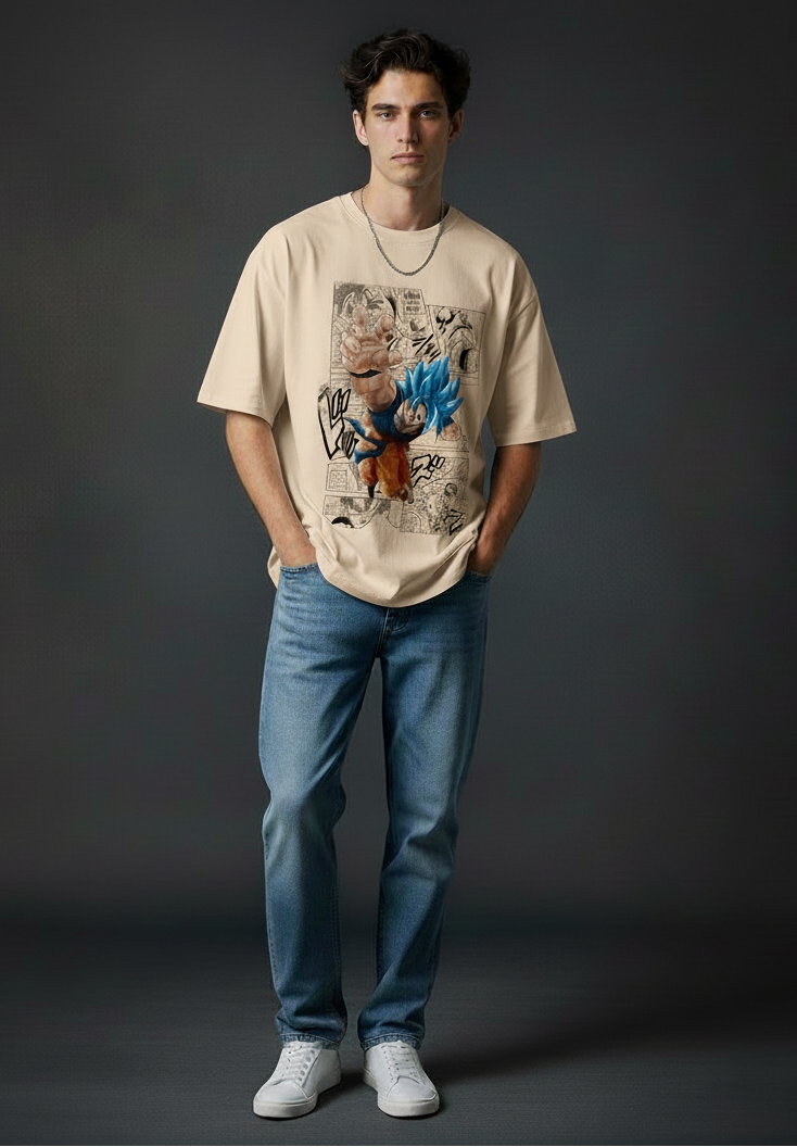 Dragon Ball Oversized Anime Tee | The Fifth Thread