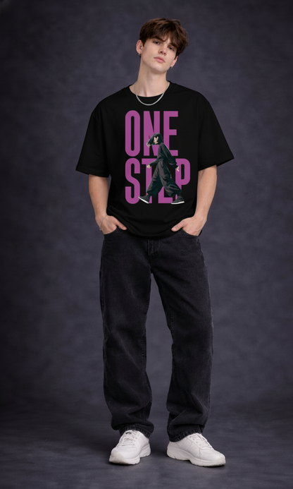 One Step Oversized Graphic Tee | The Fifth Thread