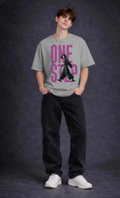 One Step Oversized Graphic Tee | The Fifth Thread