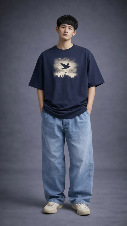 Fifth Horizon Unisex Oversized Tee