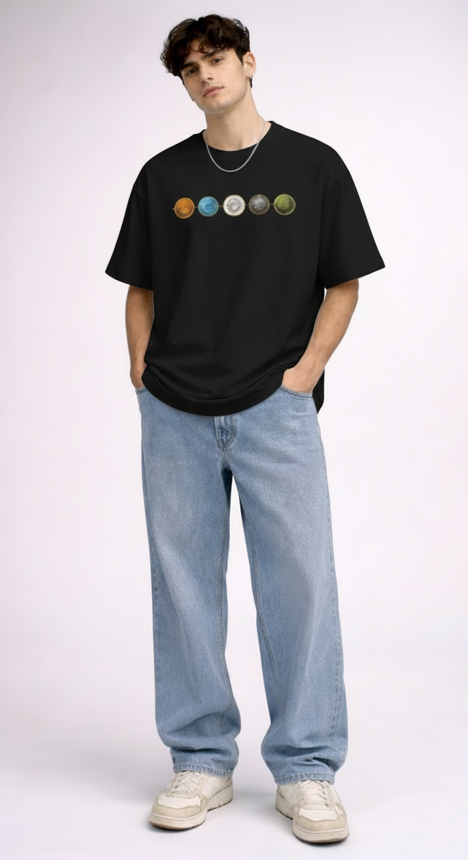 Element V Unisex Oversized Tee