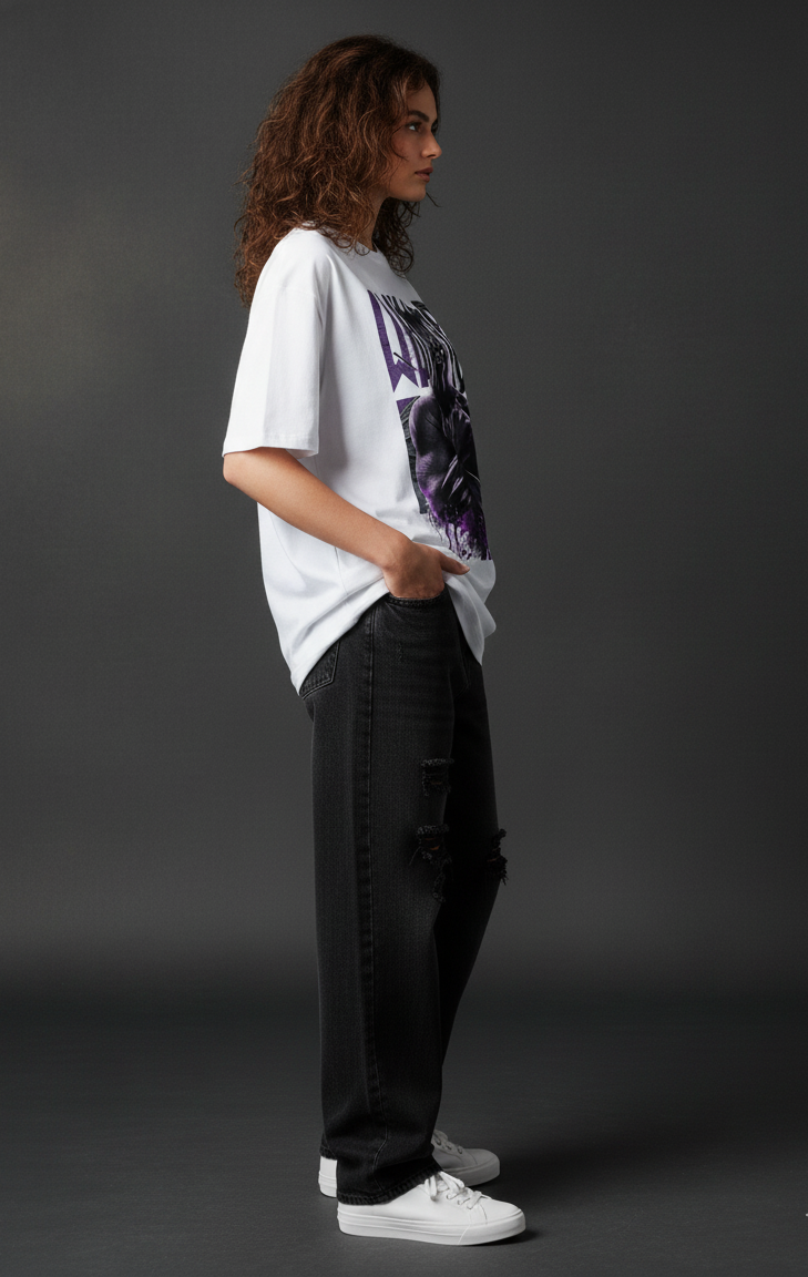 Wakanda Forever Oversized Tee